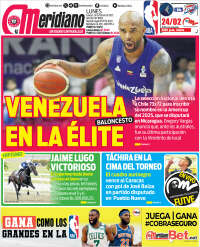 Portada de Meridiano (Venezuela)