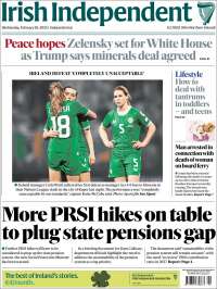 Portada de Irish Independent (Ireland)