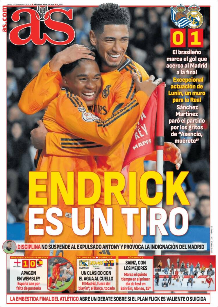 Portada de As (España)