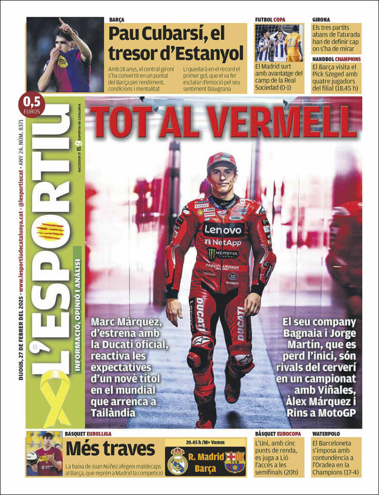 Portada de L'Esportiu (España)