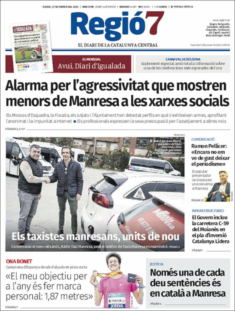 Portada de Regio7 (España)