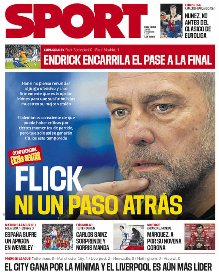 Portada de Sport (España)