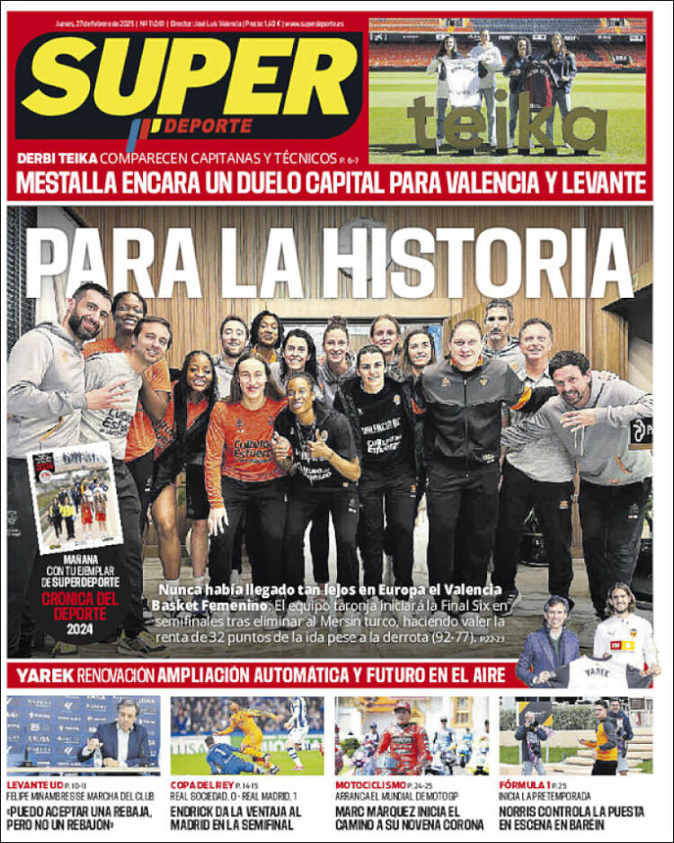 Portada de Superdeporte (España)