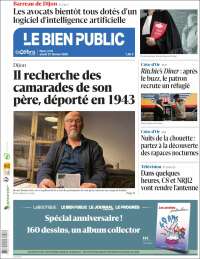 Portada de Le Bien Public (Francia)