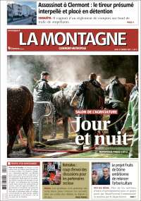 Portada de La Montagne (Francia)