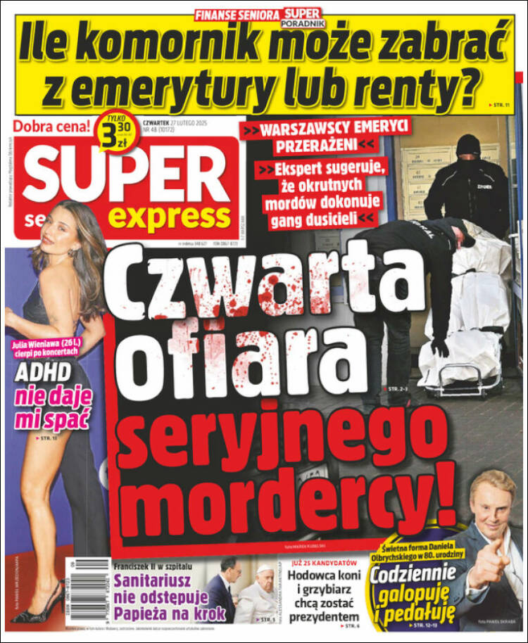 Portada de Super Express (Polonia)