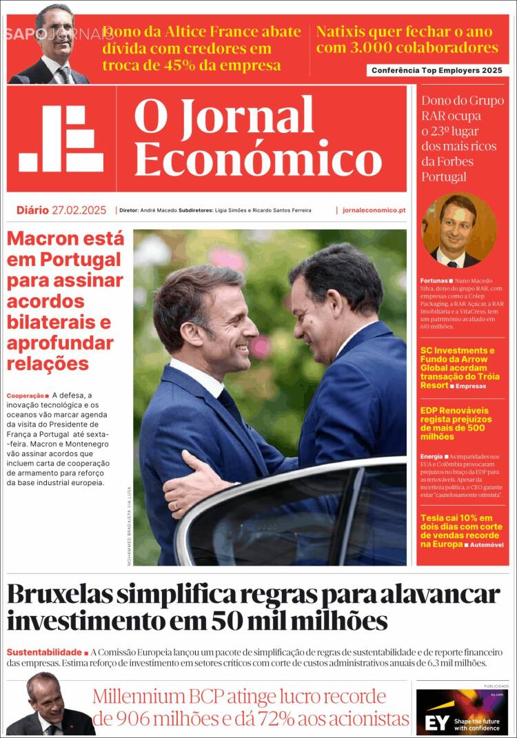 Portada de Oje (Portugal)