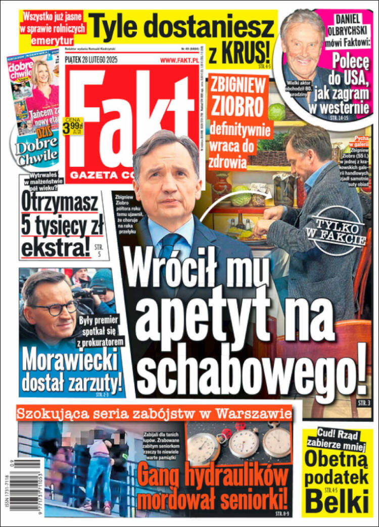 Portada de Fakt (Polonia)