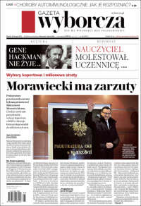 Portada de Gazeta Wyborcza (Poland)