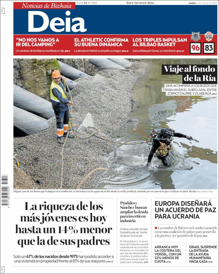 Portada de Deia (España)