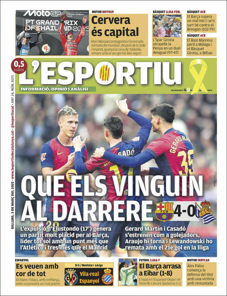 Portada de L'Esportiu (España)