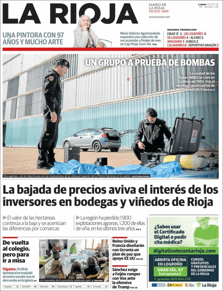 Portada de La Rioja (España)
