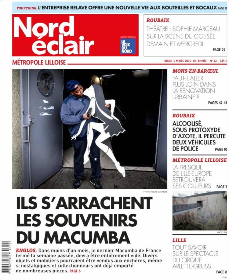 Portada de Nord Éclair (Francia)