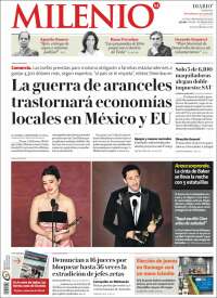 Portada de Milenio (México)
