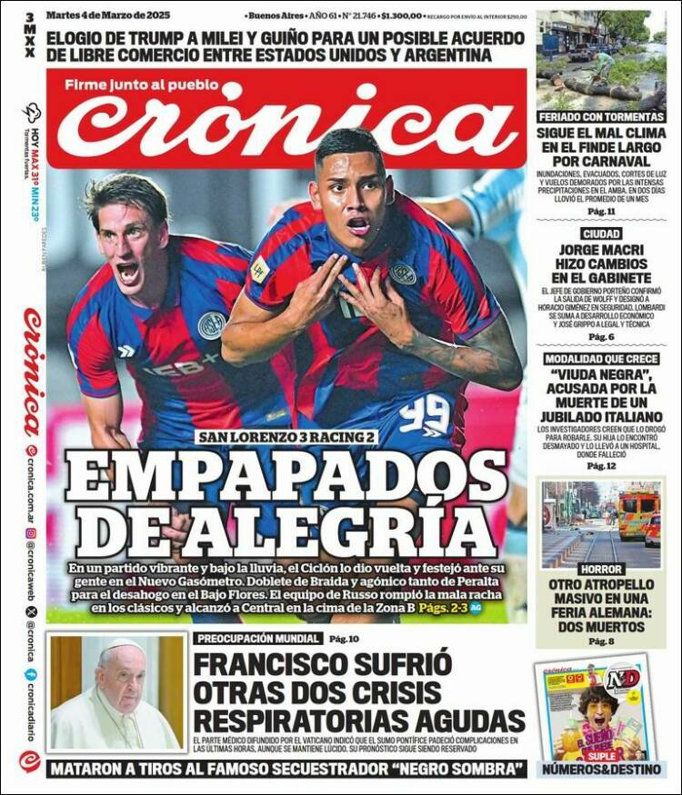 Portada de La Voz del Chaco (Argentina)