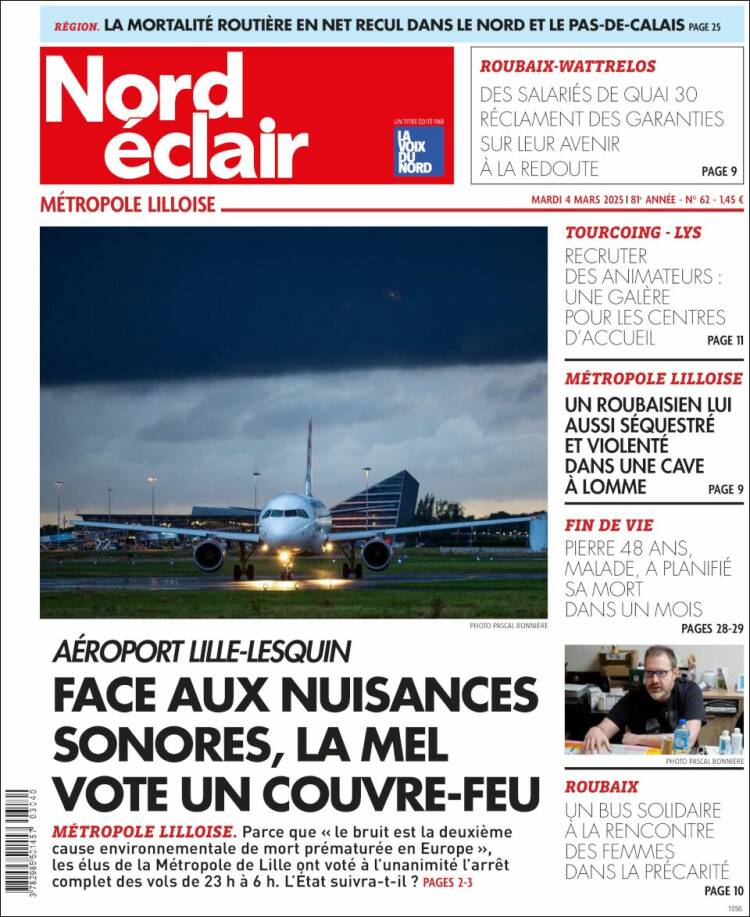 Portada de Nord Éclair (Francia)