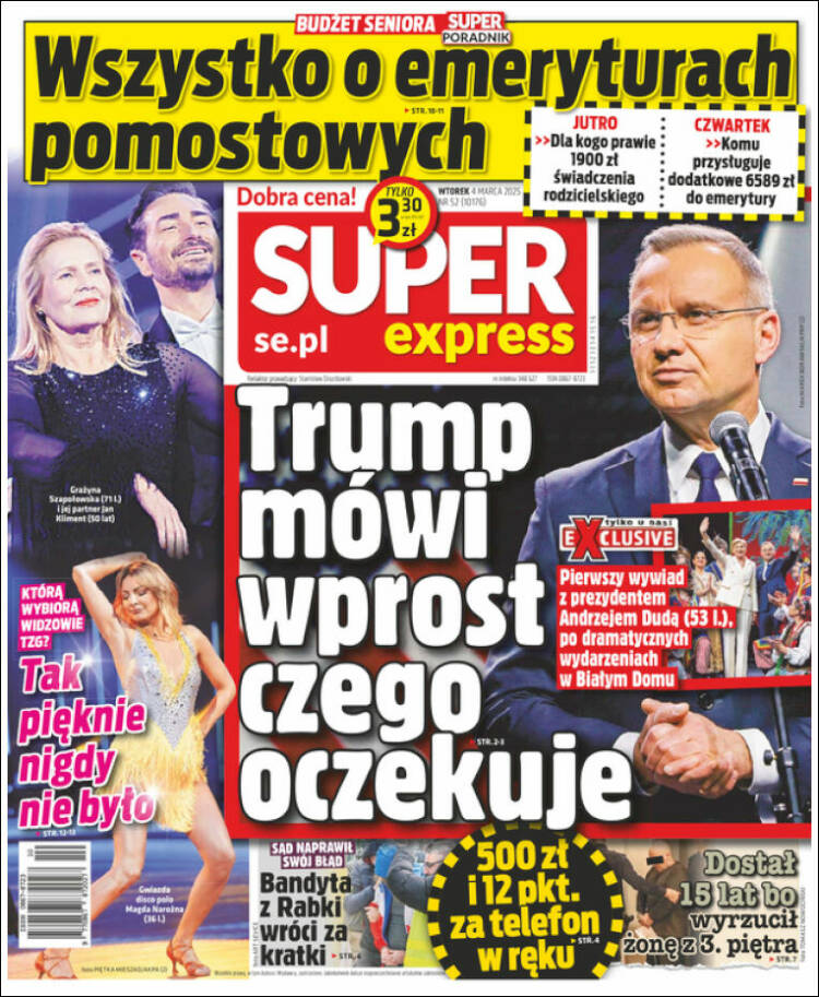 Portada de Super Express (Polonia)