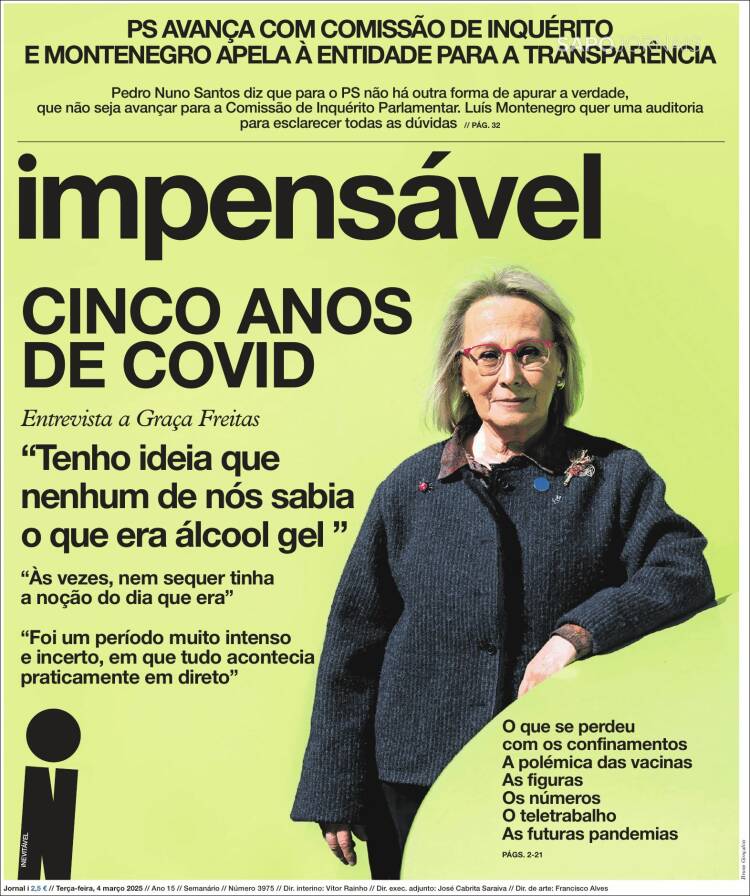 Portada de I - informação (Portugal)