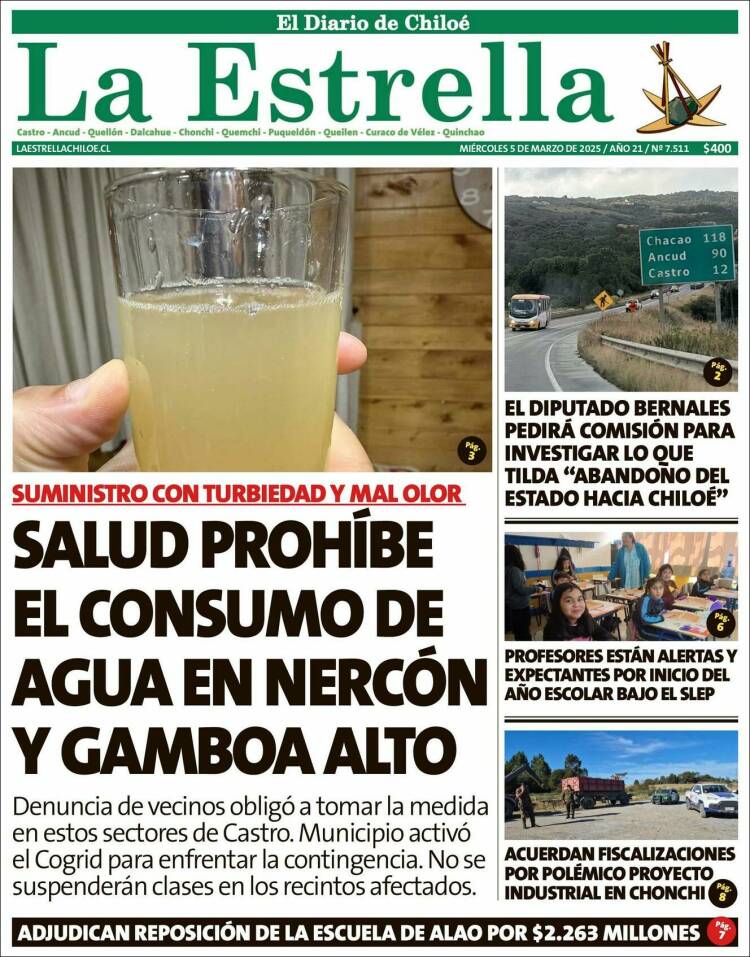 Portada de Estrella de Chiloé (Chile)