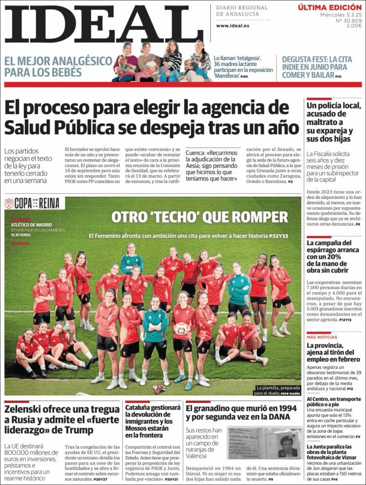 Portada de Ideal (España)