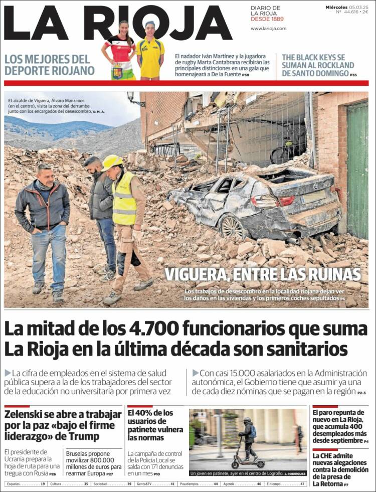 Portada de La Rioja (España)