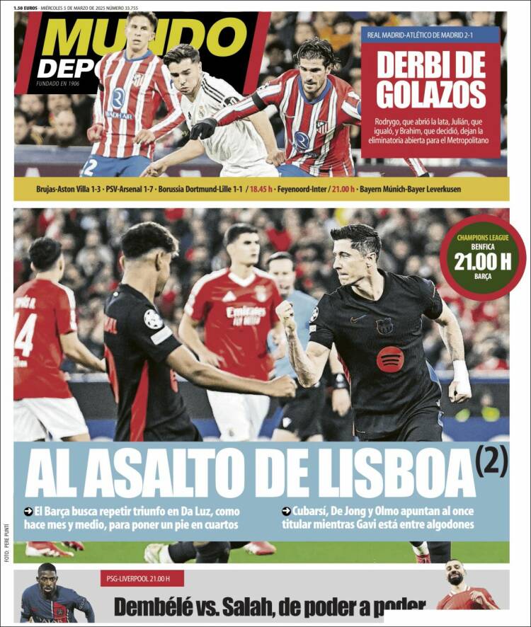 Portada de Mundo Atlético (España)