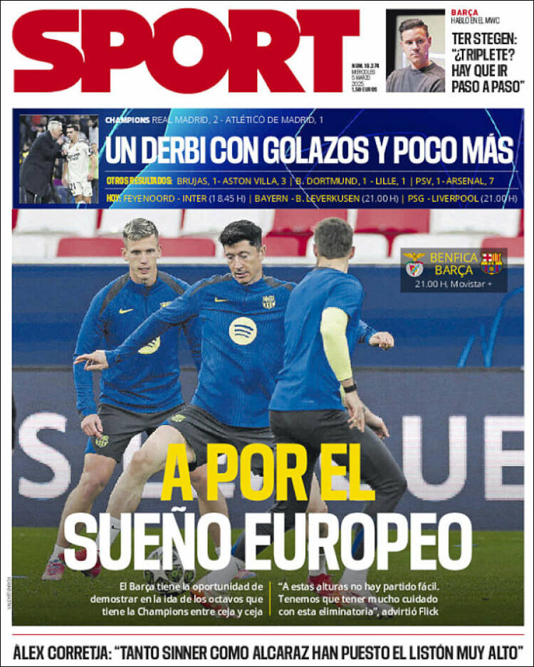 Portada de Sport (España)