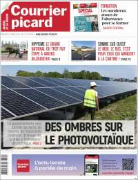 Portada de Courrier Picard (Francia)