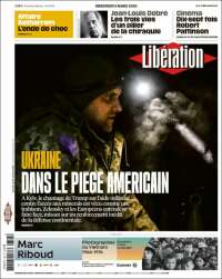 Portada de Libération (Francia)