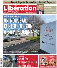 Portada de Libération Champagne (Francia)