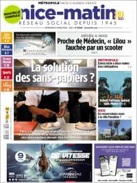 Portada de Nice-Matin (Francia)