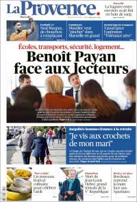 Portada de La Provence (Francia)