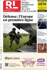 Portada de Le Republicain Lorrain (Francia)