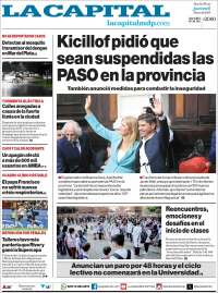 Portada de Diario La Capital - Mar del Plata (Argentina)