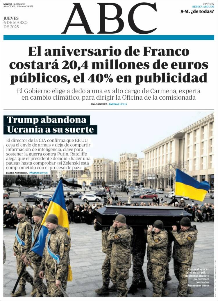 Portada de ABC (España)