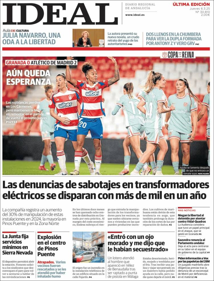 Portada de Ideal (España)