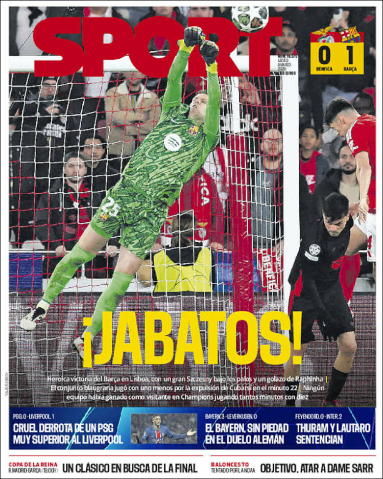 Portada de Sport (España)