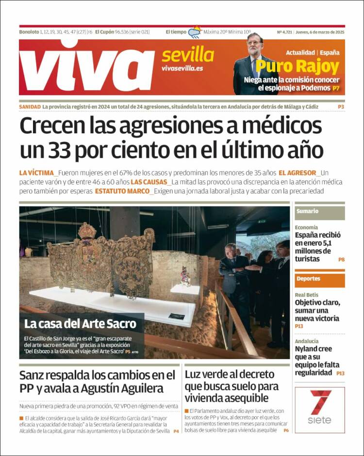 Portada de Viva Sevilla (España)