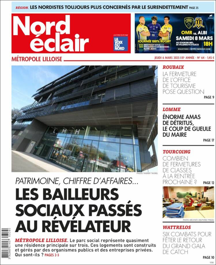 Portada de Nord Éclair (Francia)