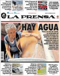 Portada de La Prensa (México)