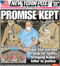 Portada de New York Post (USA)