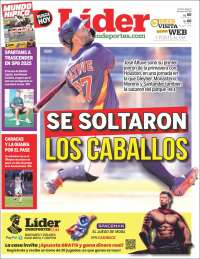 Portada de Lider en deportes (Venezuela)