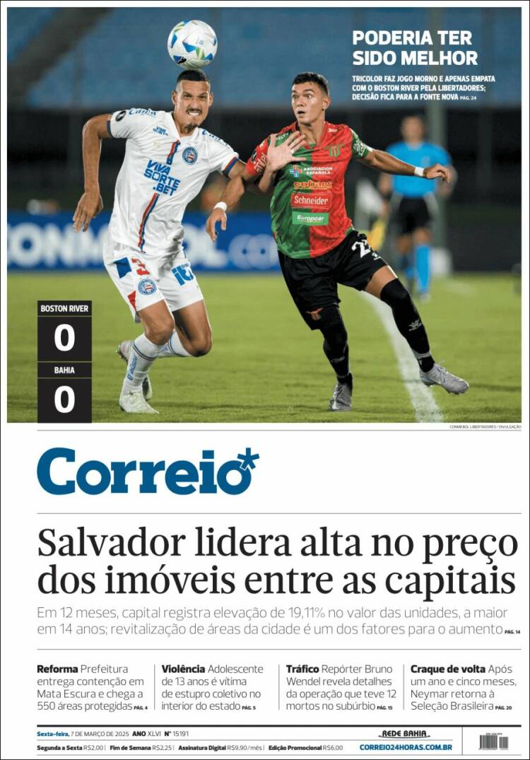 Portada de Correio* (Brasil)