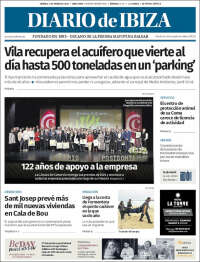 Portada de Diario de Ibiza (España)