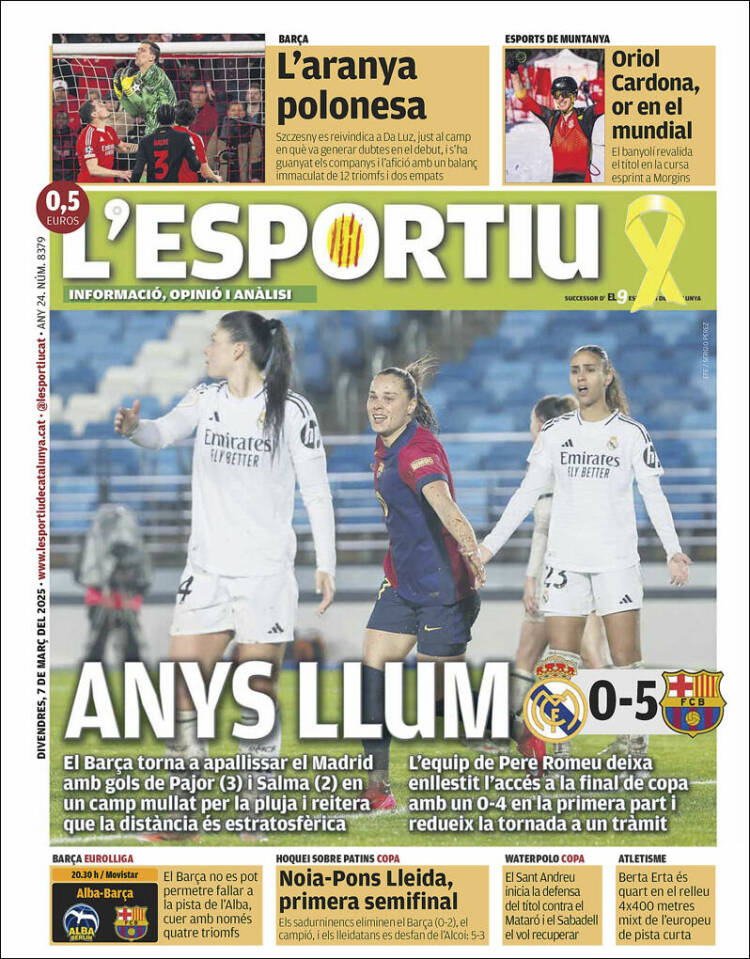 Portada de L'Esportiu (España)