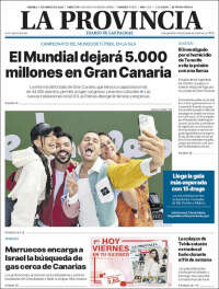 Portada de La Provincia (España)