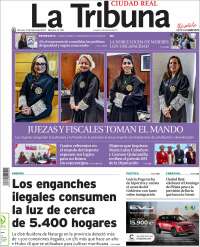 Portada de La Tribuna de Ciudad Real (España)