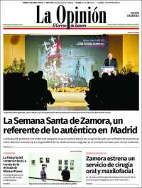 Portada de La Opinión - El Correo de Zamora (España)