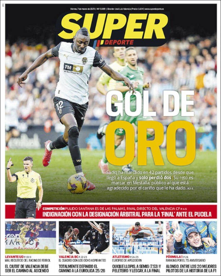 Portada de Superdeporte (España)