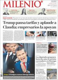 Portada de Milenio - Laguna (México)